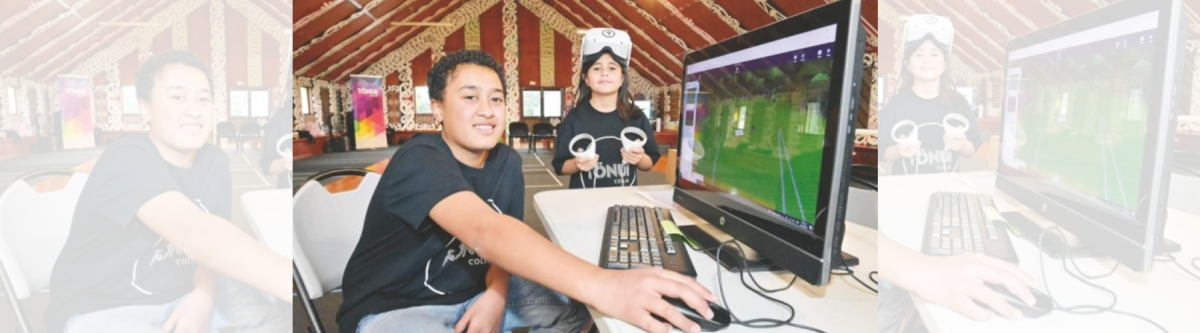 Virtual reality on the marae